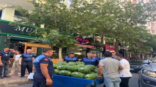 Siirt Belediyesinden seyyar satıcılara sıkı denetim