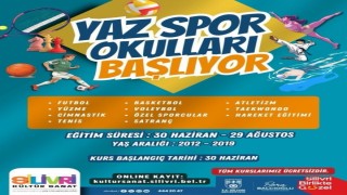 Silivri Belediyesi yaz spor okulları başlıyor