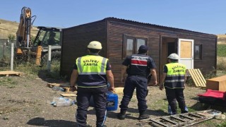 Silivride tarım arazilerindeki kaçak yapılarla mücadele sürüyor