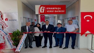 Sinanpaşa Vergi Dairesi hizmete açıldı