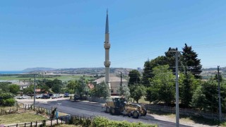 Sinopta 110 kilometrelik asfalt mesaisi başladı