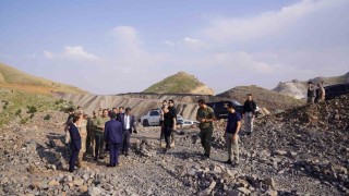 Şırnak Valisi Ekiciden Cudi Dağında inceleme