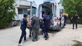 Su kuyusuna düşen 91 yaşındaki adamı itfaiye kurtardı
