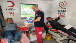 Şuhutta kan bağışına yoğun ilgi