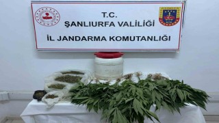 Suruçta uyuşturucu ele geçirildi