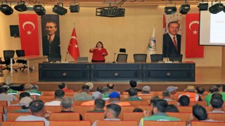 Talas Belediyesi personeline KKKA ve Sağlıklı Yaşam eğitimi