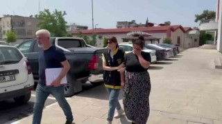 Tanınmamak için çarşafa girip hırsızlık yapan kadın tutuklandı