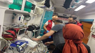Tatvanda doğan bebek Ankaraya sevk edildi
