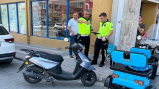 Tavşanlıda motosikletler çarpıştı, 1 yaralı