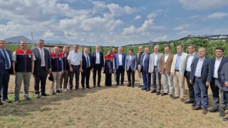 TBMM Zirai Don Komisyonu üyeleri, Karamanda elma bahçelerini inceledi