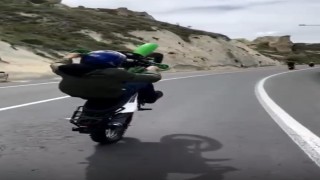 Tek teker üstünde tehlikeli yolculuk