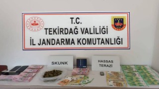 Tekirdağda jandarmadan uyuşturucuya darbe: 6 şüpheliye işlem