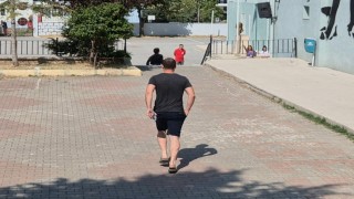 Tekirdağda TYTye son dakikada koşarak yetiştiler