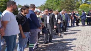 Tepebaşında bayramlaşma