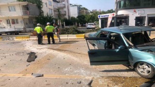 Tofaş otomobil ağaca çarptı: 1i çocuk 3 yaralı