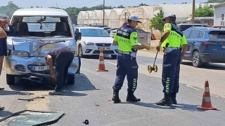 Trafik kazası: 1 yaralı