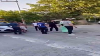 Trafik kazası sonrası bıçaklı kavga: 5 kişilik aile hastanelik oldu