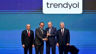 Trendyola e-ihracat kategorisinde birincilik ödülü