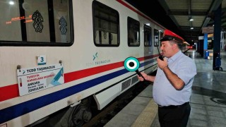 Turistik Karaelmas Ekspresi Zonguldaktan Ankaraya hareket etti