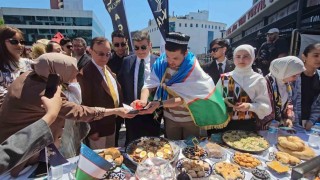 Uluslararası Kültür Festivali renkli görüntülere sahne oldu