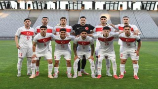 Ümit Milli Takım, Karadağ ile 1-1 berabere kaldı.