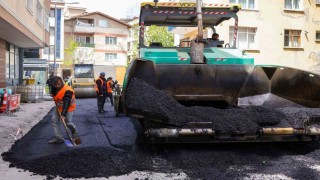 Ümraniye Belediyesinden 182 bin ton asfalt serimi
