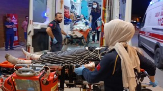 Üst geçidi kullanmayan kadın otobüsün çarpmasıyla ağır yaralandı