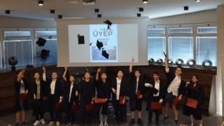 ÜYEP mezunları gerçekleştirilen törenle uğurlandı