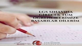 Vali Aksoy, LGSye girecek öğrencilere başarılar diledi