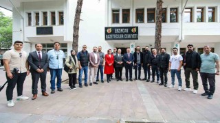 Vali Aydoğdu, EGCde gazetecilerle bir araya geldi