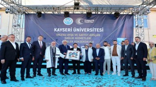 Vali Çicek, KAYÜ Sağlık Hizmetleri MYO Mezuniyet Törenine katıldı