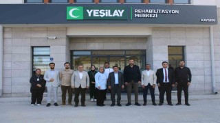 Vali Çiçek, Rehabilitasyon Merkezinde tedavi gören bağımlılar ile bayramlaştı