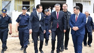 Vali Dr. Erdinç Yılmaz, Bahçe'deki Kamu Yatırımlarını Yerinde İnceledi