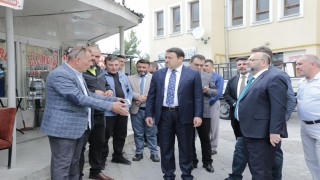 Vali Musa Işın, Balıklı Mahallesi Kentsel Dönüşüm Proje Alanında incelemelerde bulundu