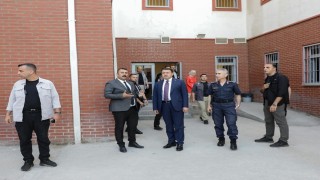 Vali Musa Işından Geri Gönderme Merkezine denetim ziyareti