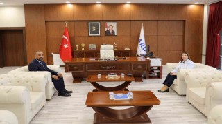 Vali Nurtaç Arslan, Rektör Akkayayı ziyaret etti