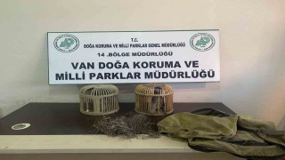 Vanda kaçak keklik avlayan bir kişiye 49 bin 219 lira ceza