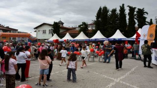 Vezirköprüde çocuklar şenlikte buluştu