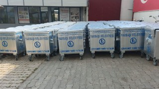 Yarbaşı Beldesi'ne 100 Yeni Çöp Konteyneri Kazandırıldı
