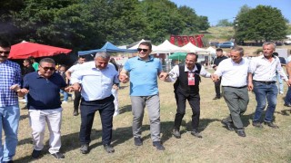 Yayla şenliklerinde Vali Aslan horon oynadı
