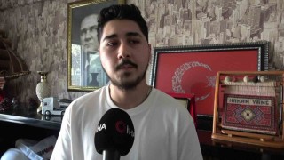 Yol verme tartışmasında satırla saldıran şahıslardan, kapıyı kilitleyerek canını kurtardı
