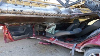 1 kişinin öldüğü kazayla ilgili biçerdöver sürücüsü tutuklandı