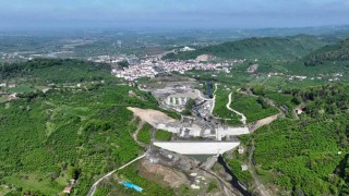 1,2 milyar TLlik Salıpazarı Barajının yarısı tamamlandı