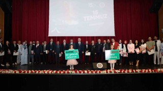 15 Temmuz Demokrasi ve Milli Birlik Günü, düzenlenen etkinliklerle kutlandı