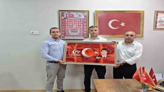 15 Temmuz Gazisi Taşdemire Ömer Halisdemir tablosu verildi