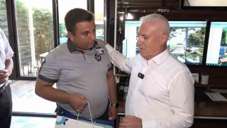 1,5 yaşındaki çocuğu ölümden kurtaran güvenlikçiye başkandan ödül