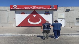24 yıl 8 ay hapis cezası ile aranan şahıs Burhaniyede yakalandı