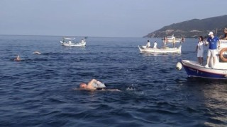 4. Açık Deniz Yüzme Maratonu Mudanyada neticelendi