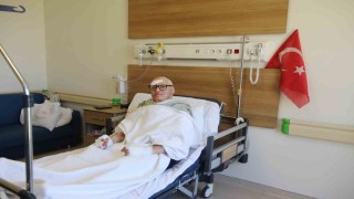 6 bin voltluk akıma kapılıp ölümden dönen Azerbaycanlı mühendis Eskişehirde tedavi oldu