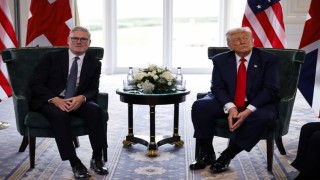 ABD Başkanı Trump, İngiltere Başbakanı Starmer ile görüştü